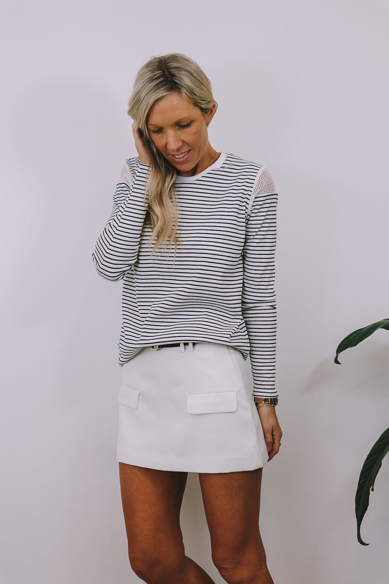 Montana Stripe Top