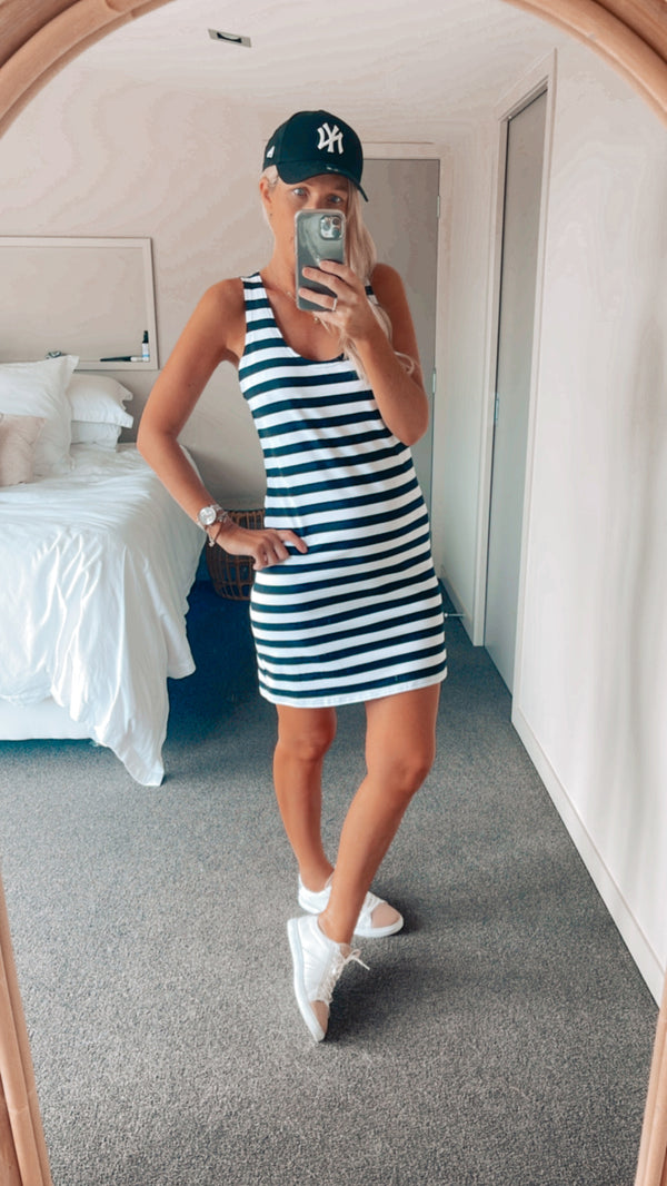 Stripe Singlet Dress